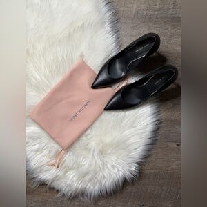 Stuart Weitzman Royal Nappa Leather Stilettos
